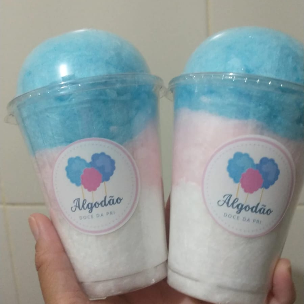 Copo Bolha 100% Algodão Doce